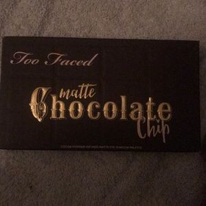 too faced matte chocolate chip palette